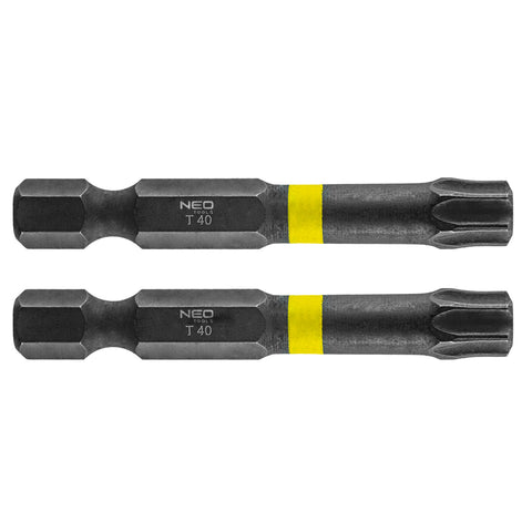 Torziós ütvecsavarozó bit Torx 40x50mm, 2db