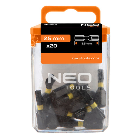 Torziós ütvecsavarozó bit Torx 20x25mm, 20db
