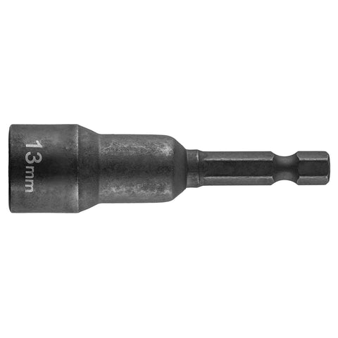 Csavarbehajtó ütvecsavarozókhoz, hatlapú, mágneses, 13mm