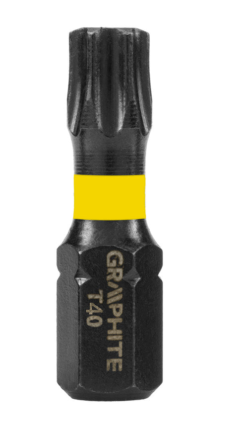 Torziós ütvecsavarozó bit Torx 40x25mm, 20db