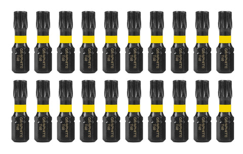 Torziós ütvecsavarozó bit Torx 40x25mm, 20db