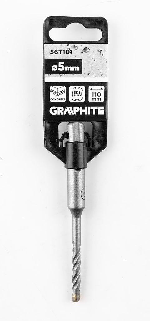 Betonfúró SDS PLUS, 2 élű, dupla spirálos, 5x110mm, min.rendelés: 3db