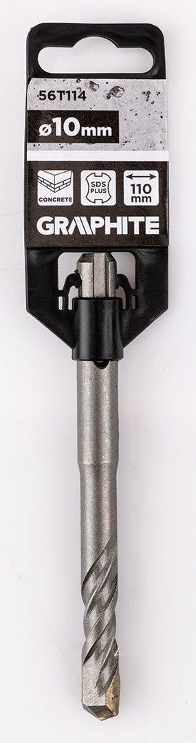 Betonfúró SDS PLUS, 2 élű, dupla spirálos, 10x110mm, min.rendelés: 3db