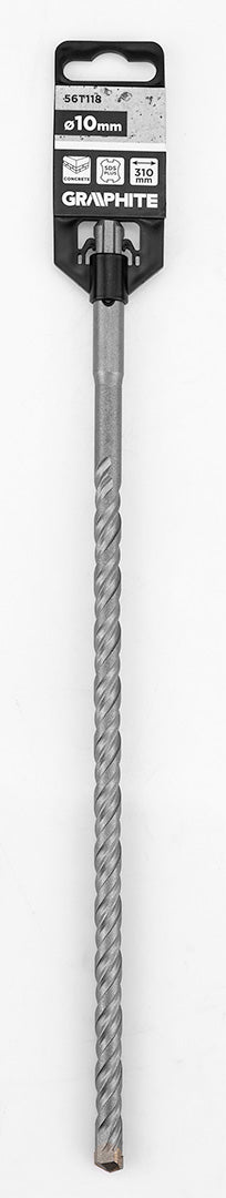 Betonfúró SDS PLUS, 2 élű, dupla spirálos, 10x310mm