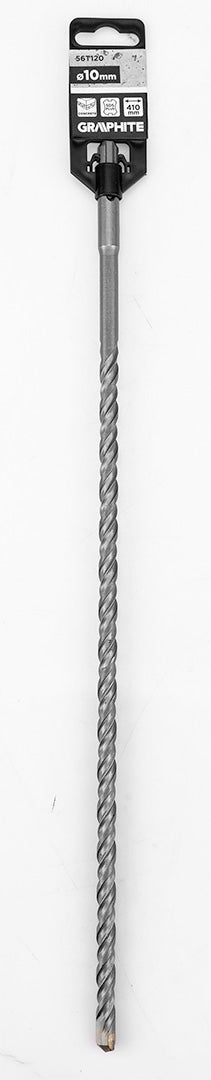 Betonfúró SDS PLUS, 2 élű, dupla spirálos, 10x410mm