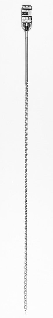 Betonfúró SDS PLUS, 2 élű, dupla spirálos, 10x1000mm