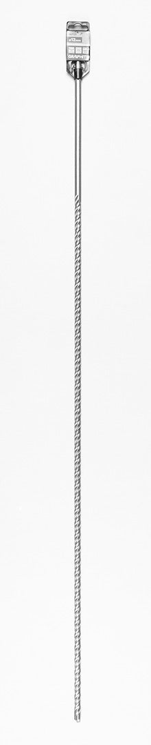 Betonfúró SDS PLUS, 2 élű, dupla spirálos, 12x1000mm