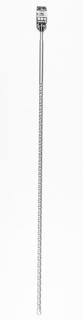 Betonfúró SDS PLUS, 2 élű, dupla spirálos, 18x1000mm