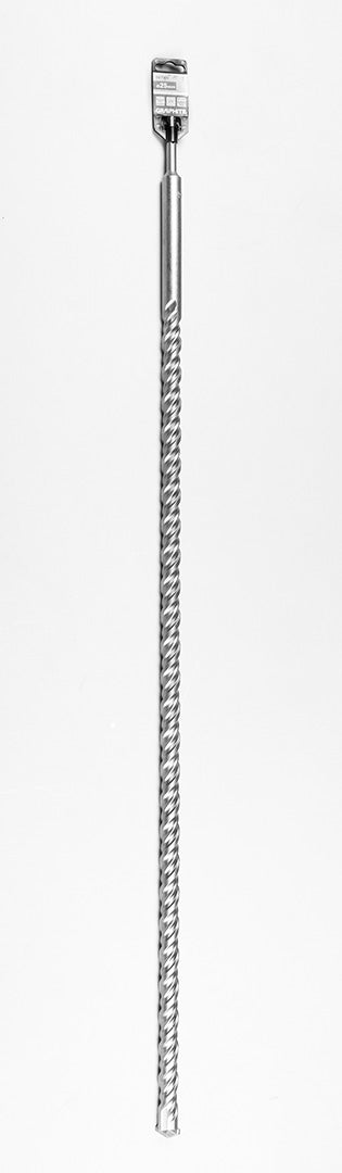 Betonfúró SDS PLUS, 2 élű, dupla spirálos, 25x1000mm