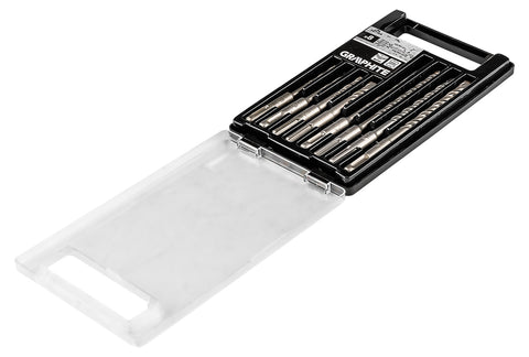 Betonfúró készlet, SDS PLUS, 2 élű, dupla spirálos, 5-10mm 8db-os