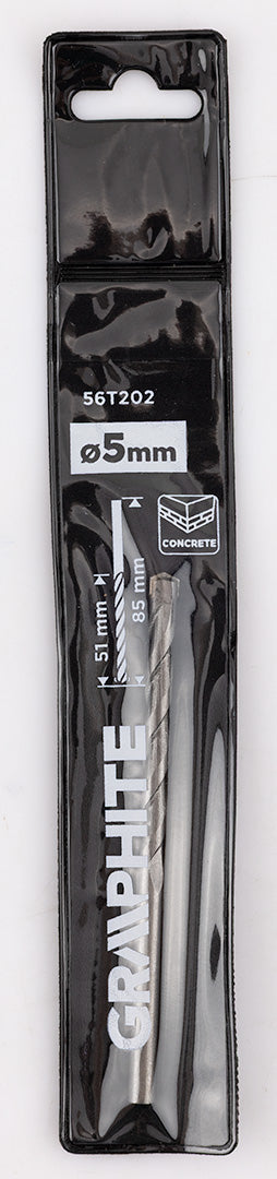 Betonfúró, hengeres szárú, 5x85mm, min.rendelés: 3db