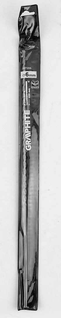 Betonfúró, hengeres szárú, 6x400mm, min.rendelés: 3db