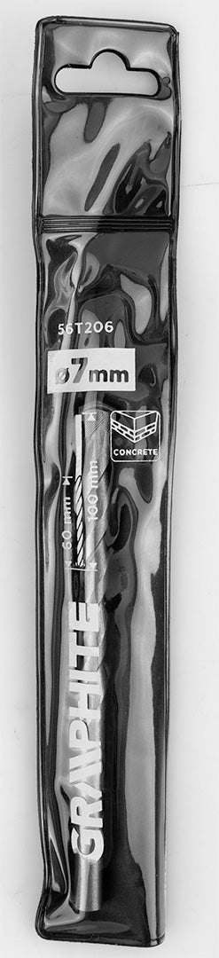 Betonfúró, hengeres szárú, 7x100mm, min.rendelés: 3db