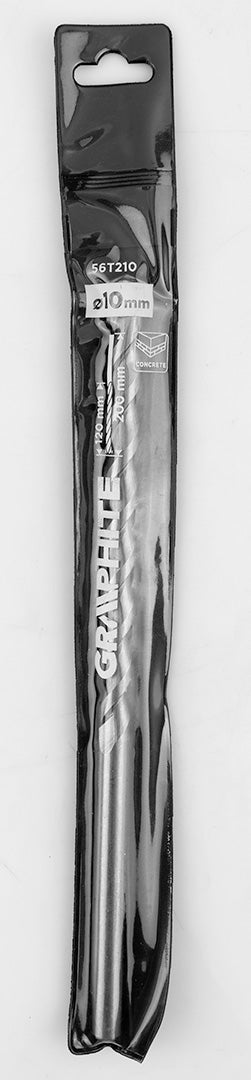 Betonfúró, hengeres szárú, 10x200mm, min.rendelés: 3db