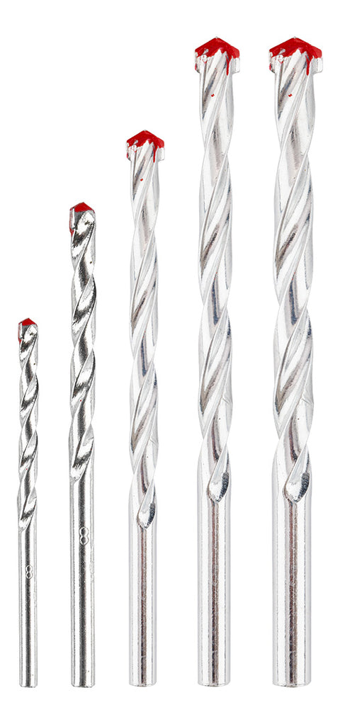 Betonfúró készlet, hengeres szárral, 8db-os, 3-10mm