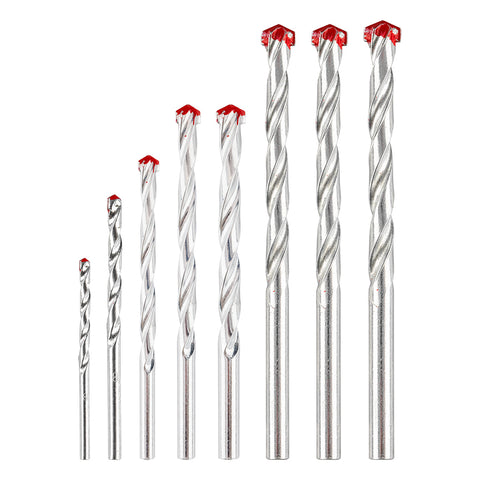 Betonfúró készlet, hengeres szárral, 8db-os, 3-10mm