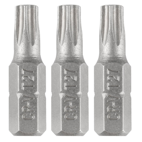 Csavarhúzó bit T27, 25mm, 3db, min.rendelés: 3db