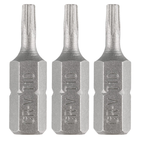 Csavarhúzó bit T10, 25mm, 3db, min.rendelés: 3db