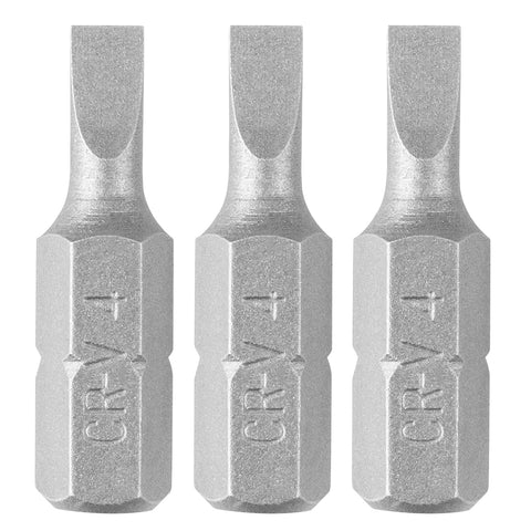 Csavarhúzó bit lapos SL4X0,6, 25mm, 3db, min.rendelés: 3db