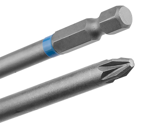 Csavarhúzó bitkészlet 100mm műanyag tokban, 5db