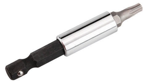 Csavarhúzó bitkészlet mágneses szárral, Torx 10-40, 7db-os