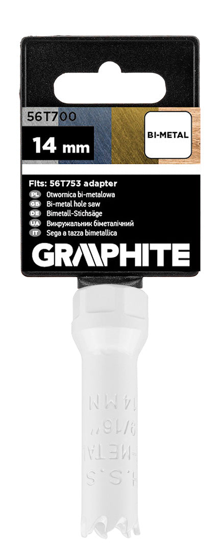 Körkivágó, Bi-Metal, 14mm