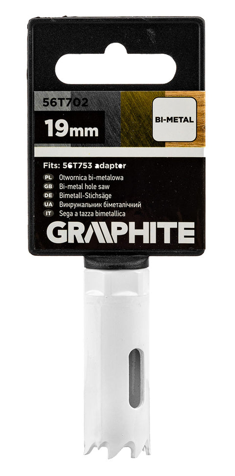 Körkivágó, Bi-Metal, 19mm