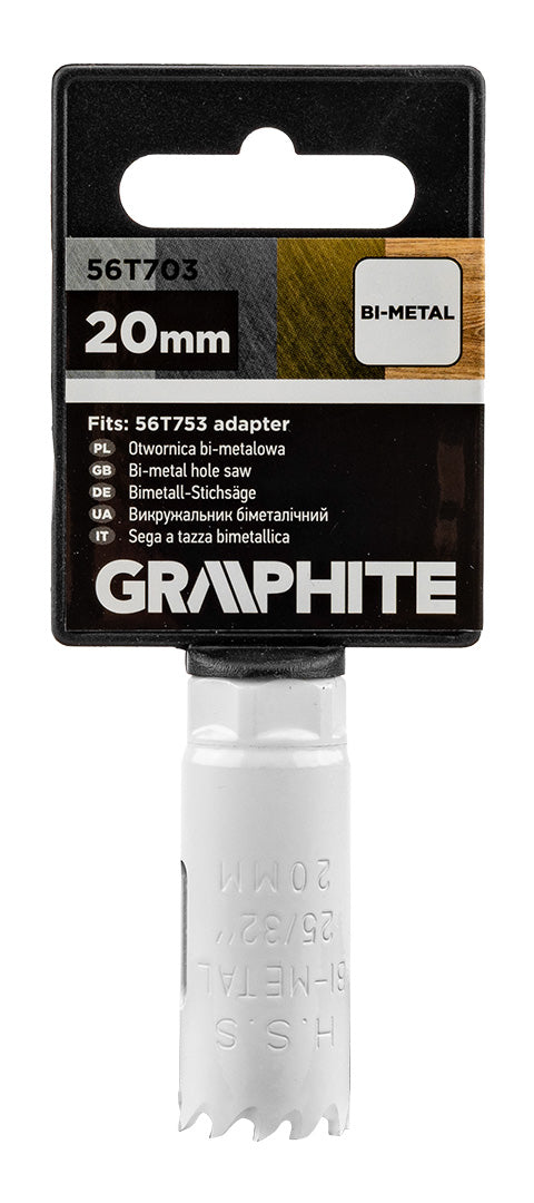 Körkivágó, Bi-Metal, 20mm