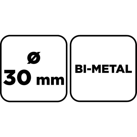 Körkivágó, Bi-Metal, 30mm