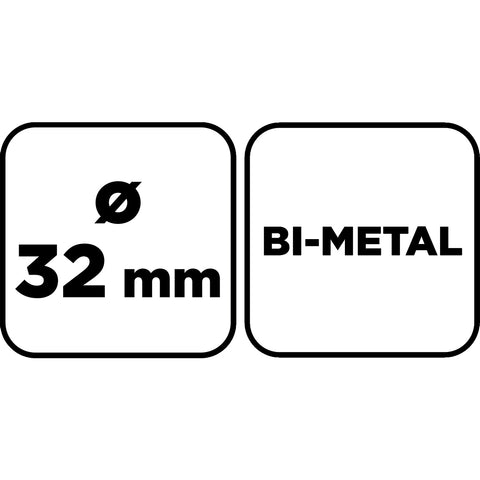 Körkivágó, Bi-Metal, 32mm