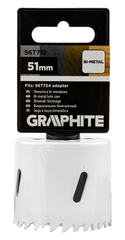 Körkivágó, Bi-Metal, 51mm