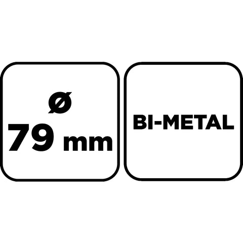 Körkivágó, Bi-Metal, 79mm