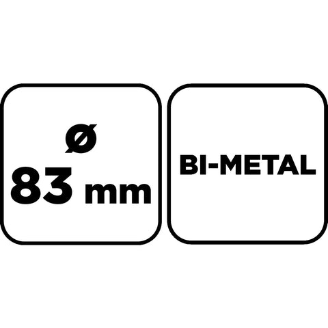 Körkivágó, Bi-Metal, 83mm