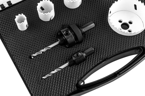 Körkivágó készlet, Bi-Metal, 7db-os, 19-68mm