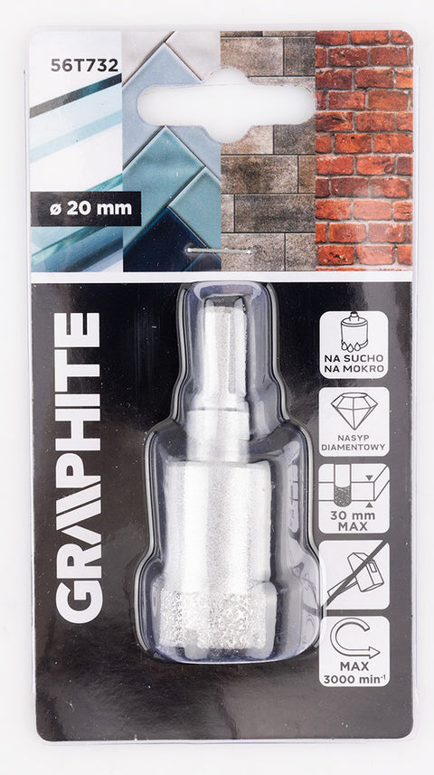 Gyémántfúró 20mm