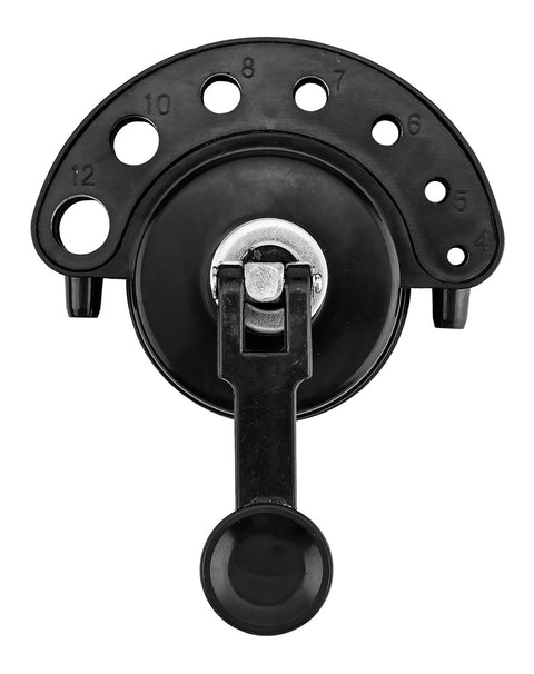 Gyémántfúró készlet tapadókorongos fúróvezetővel 4-12mm, 8db