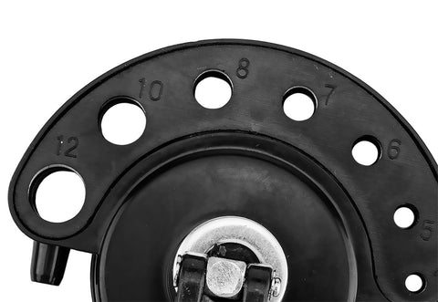 Gyémántfúró készlet tapadókorongos fúróvezetővel 4-12mm, 8db