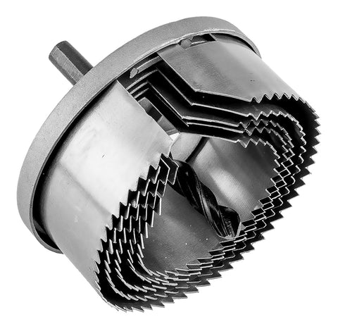 Körkivágó készlet fához, 40mm fúrásmélység, 60-95mm, 5db