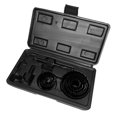 Körkivágó készlet fához, 19-64mm, 12db