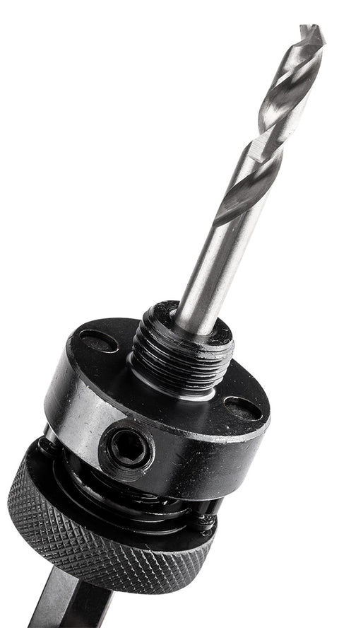 Központfúró befogóadapterrel, Bi-Metál körkivágókhoz, 32-152mm, hatszög szárral