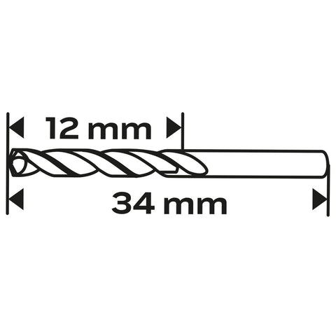 Csigafúró HSS-Cobalt 5% 1mm, 5db