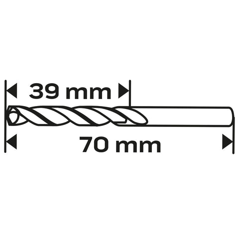 Csigafúró HSS-Cobalt 5% 3.5mm, min. rendelés: 5db