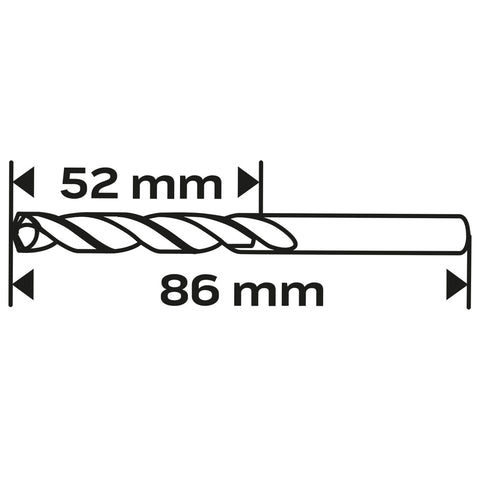 Csigafúró HSS-Cobalt 5% 4.8mm