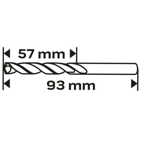 Csigafúró HSS-Cobalt 5% 5.5mm