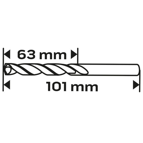 Csigafúró HSS-Cobalt 5% 6.5mm