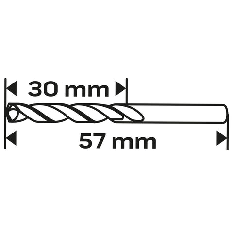 Csigafúró HSS Titán bevonattal 2.4mm, 3db, min. rendelés: 5cs