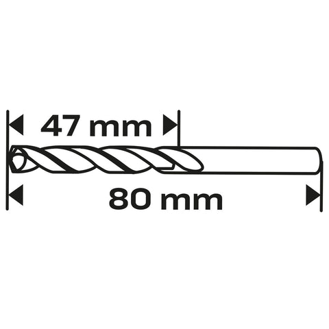 Csigafúró HSS Titán bevonattal 4.5mm, min. rendelés: 5db