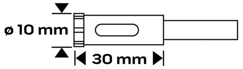 Gyémántfúró 10mm