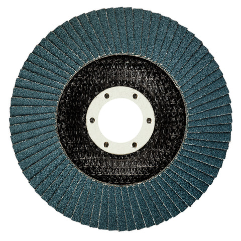 Csiszolókorong lamellás 115x22.2mm, K100, cirkónium INOX, min. rendelés: 5db