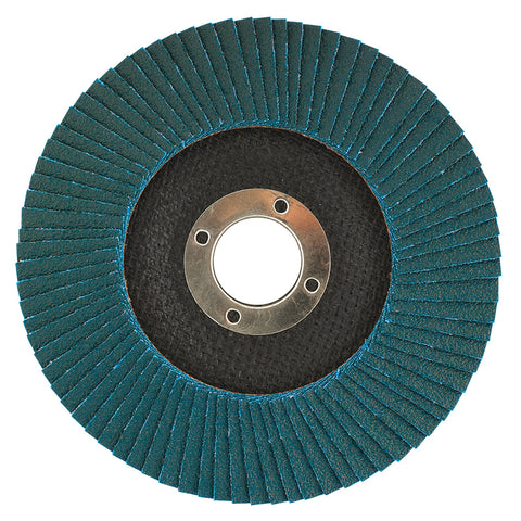 Csiszolókorong lamellás 125x22.2mm, K60, cirkónium, INOX